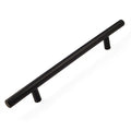Puxador Haste Aço Inox Preto Fosco 250mm - C3117