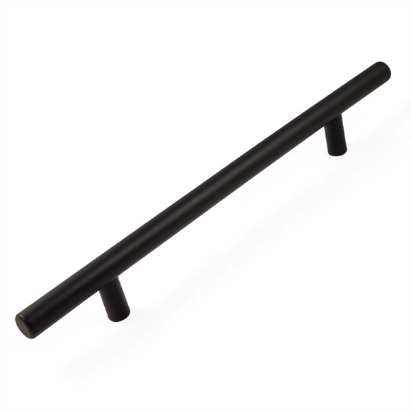 Puxador Haste Aço Inox Preto Fosco 250mm - C3117