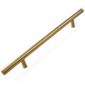 Puxador Haste Aço Inox Dourado Escovado 300mm - C3122