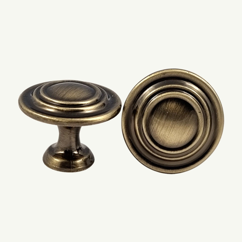 Puxador Ponto Gaveta Armário Ouro Velho - C3129