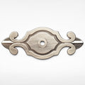 Base Metal Pequena 75mm Níquel Escovado - C3138