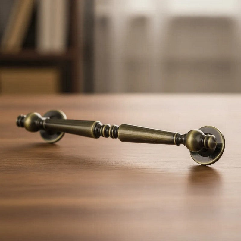 Puxador Metal Alça Ouro Velho 128mm - C3141