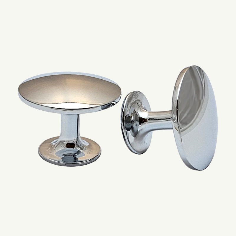 Puxador Ponto Gaveta Armário Cromado - C3159