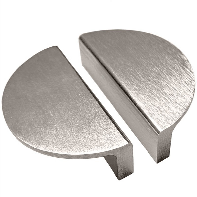 Puxador Meia Lua 96mm Níquel Escovado - C3166