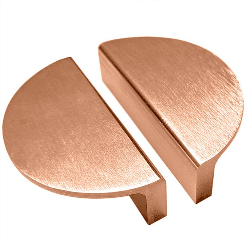 Puxador Meia Lua 96mm Rosegold Escovado - C3167