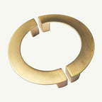 Puxador Meia Lua Arco 110mm Dourado Escovado - C3170