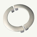 Puxador Meia Lua Arco 110mm Níquel Escovado - C3171