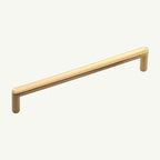 Puxador Metal Alça Dourado Fosco 170mm - C3172