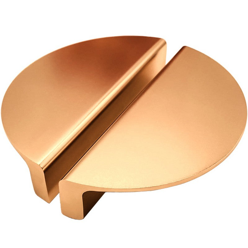 Puxador Meia Lua 96mm Cobre Rosegold Fosco - C3175