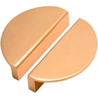 Puxador Meia Lua 96mm Cobre Rosegold Fosco - C3175