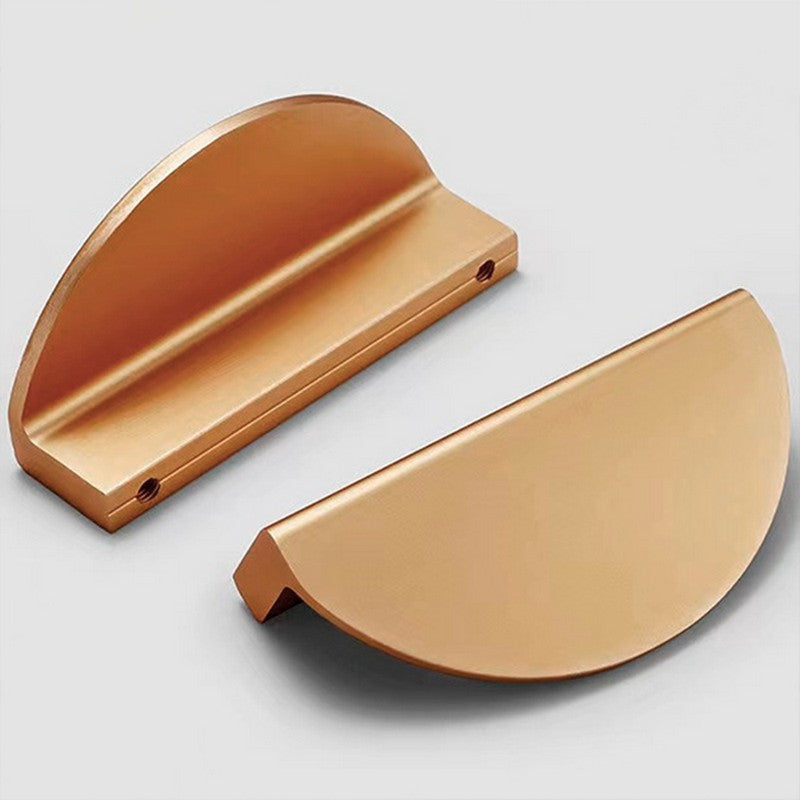 Puxador Meia Lua 96mm Cobre Rosegold Fosco - C3175