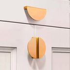 Puxador Meia Lua 96mm Cobre Rosegold Fosco - C3175