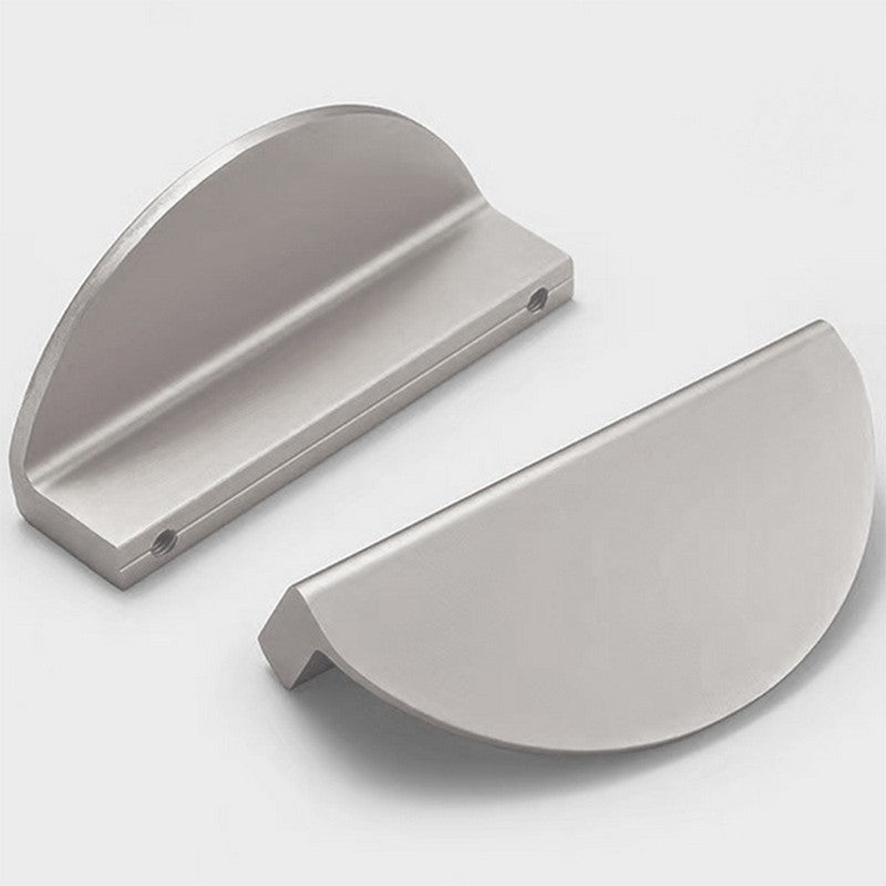 Puxador Meia Lua 96mm Cromado Fosco - C3176