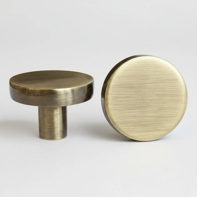 Puxador Ponto Gaveta Armário Ouro Velho - C3178