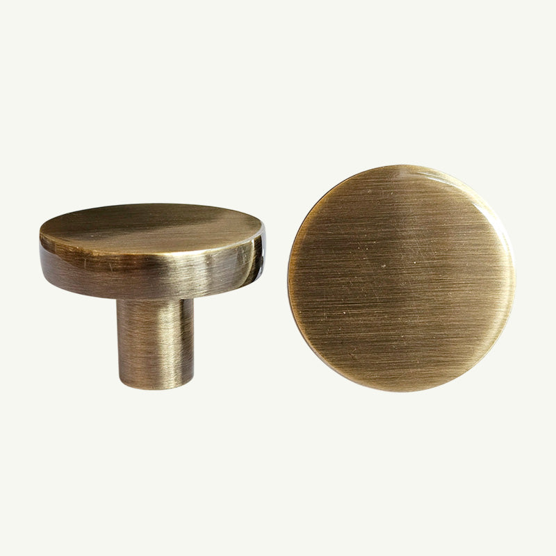 Puxador Ponto Gaveta Armário Ouro Velho - C3178