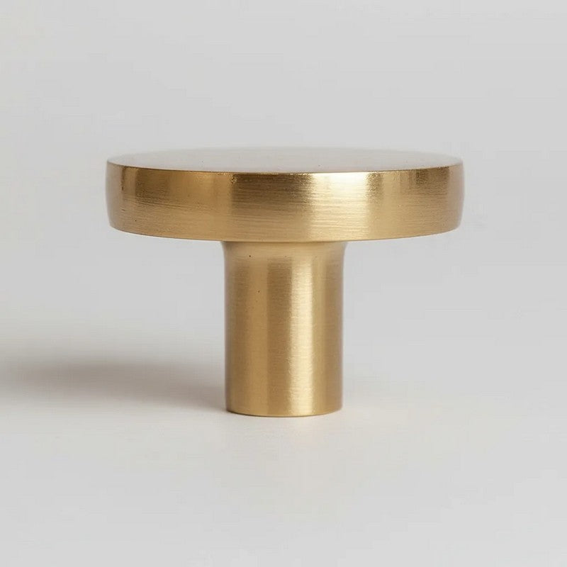 Puxador Ponto Gaveta Armário Dourado Escovado - C3179