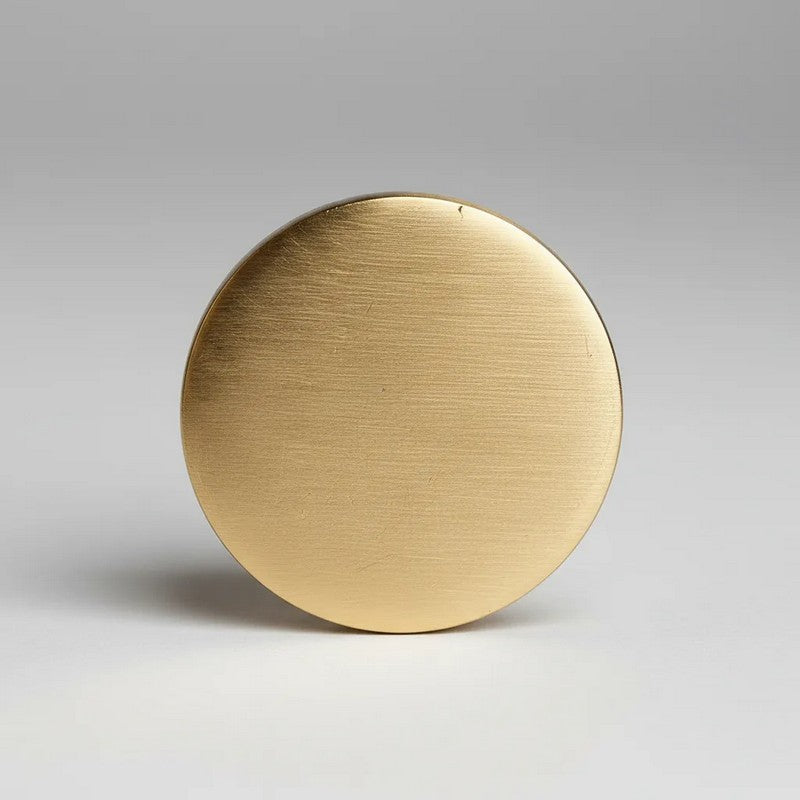 Puxador Ponto Gaveta Armário Dourado Escovado - C3179