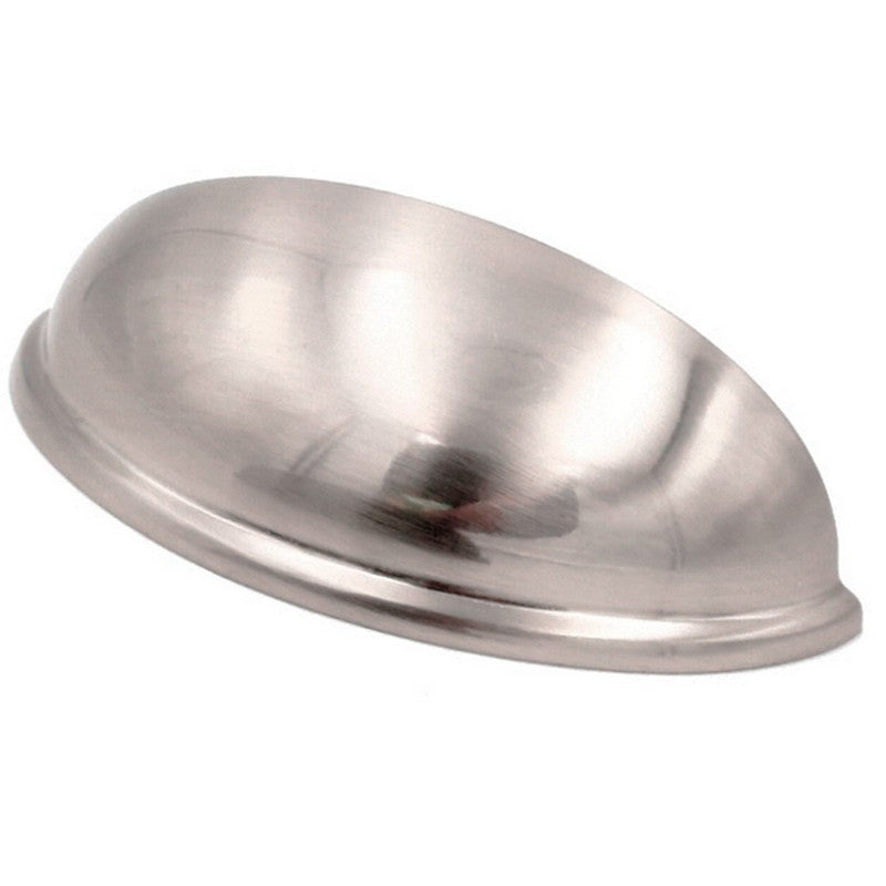Puxador Metal Concha Niquel Escovado - C3201