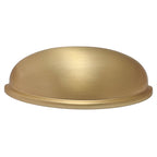 Puxador Metal Concha Dourado Escovado - C3203