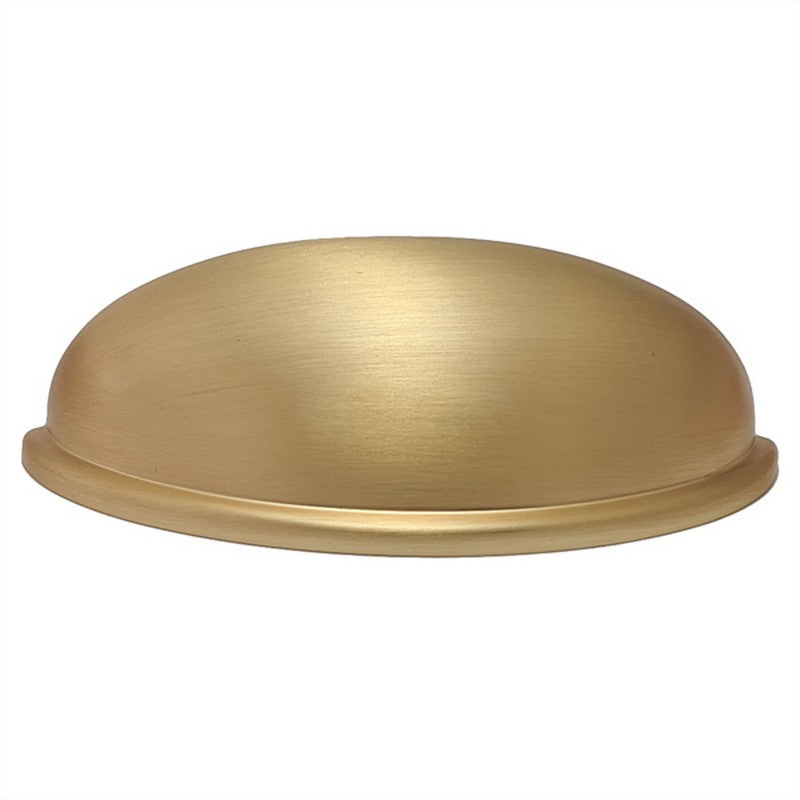 Puxador Metal Concha Dourado Escovado - C3203