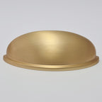 Puxador Metal Concha Dourado Escovado - C3203