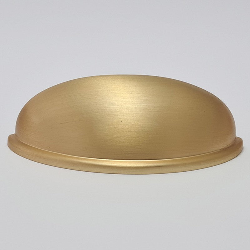 Puxador Metal Concha Dourado Escovado - C3203