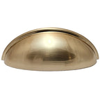 Puxador Metal Concha Dourado Escovado - C3204