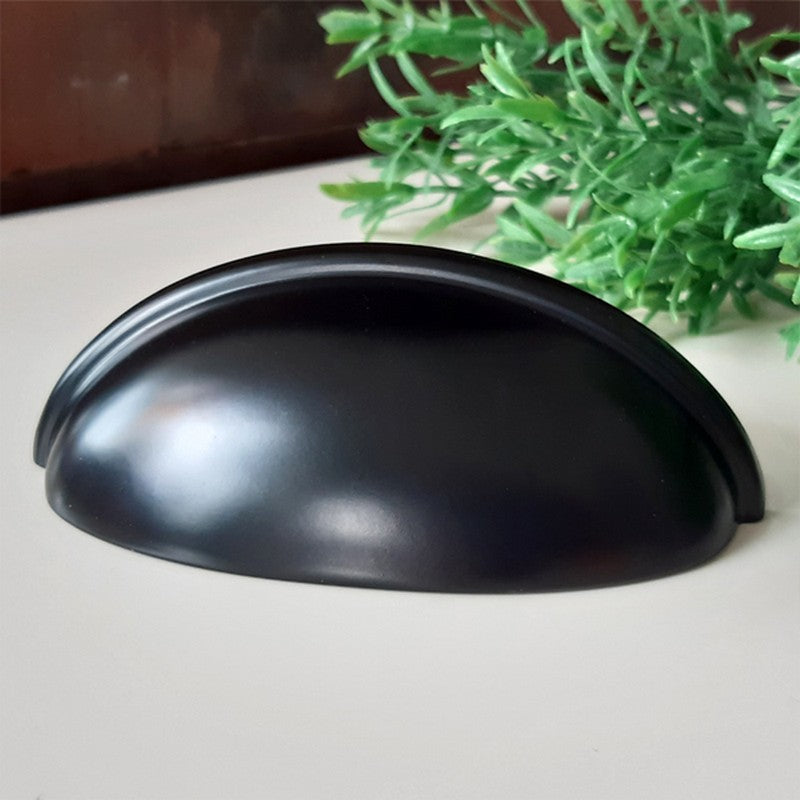 Puxador Metal Concha Preta - C3207