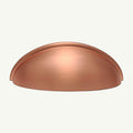 Puxador Metal Concha Cobre Escovado Fosco - C3220