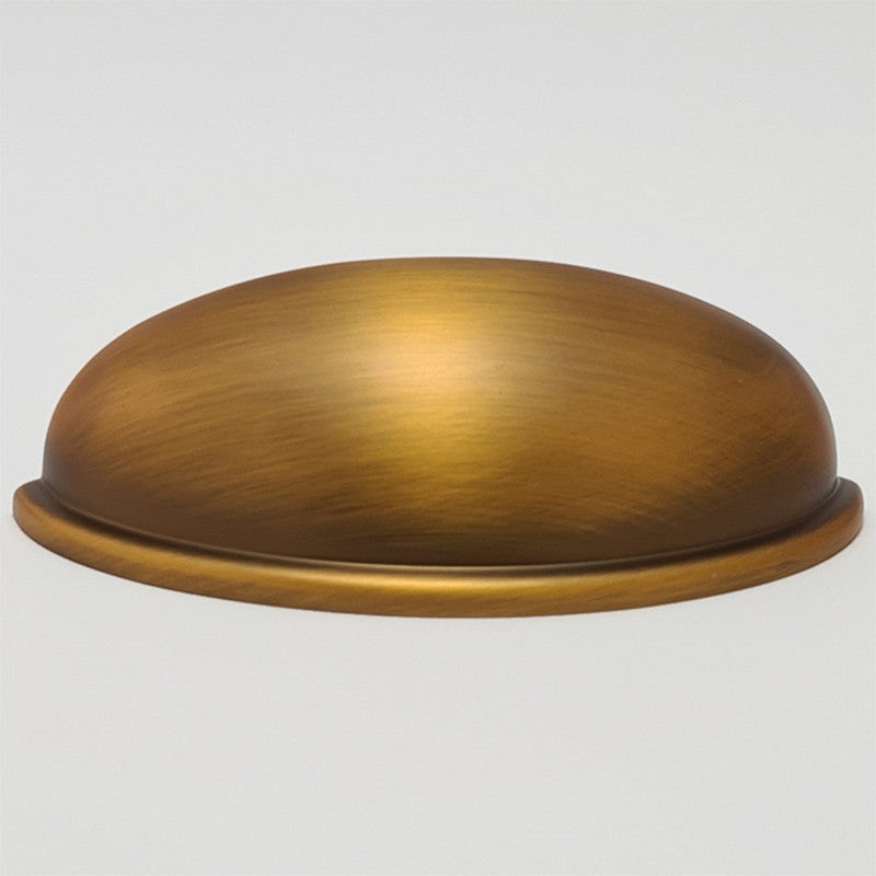 Puxador Metal Concha Café Escovado Fosco - C3222