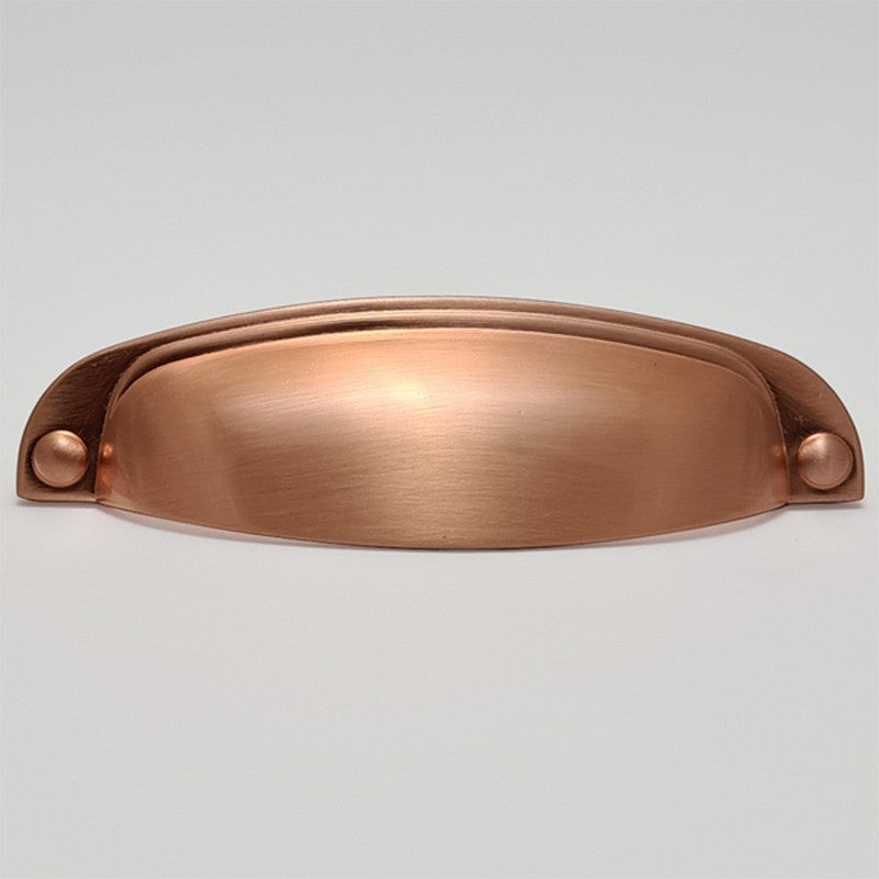 Puxador Metal Concha Cobre Escovado - C3224