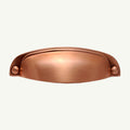 Puxador Metal Concha Cobre Escovado - C3224