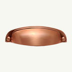 Puxador Metal Concha Cobre Escovado - C3224