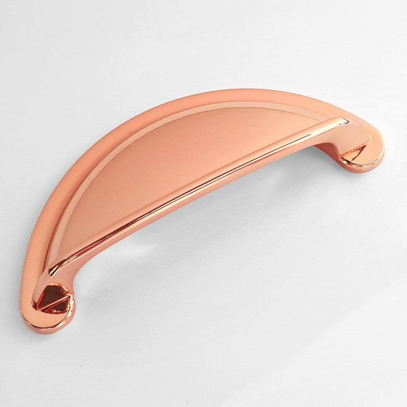 Puxador Metal Concha Rosegold Brilho - C3228
