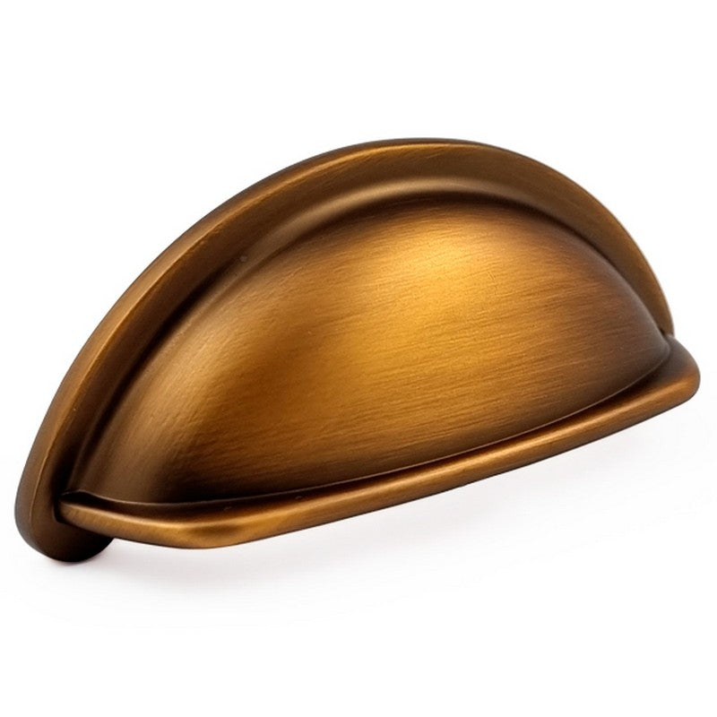 Puxador Metal Concha Café Escovado - C3239