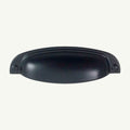 Puxador Metal Concha Preto Fosco - C3240