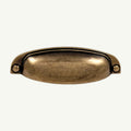 Puxador Metal Concha Ouro Velho - C3243
