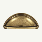 Puxador Metal Concha Ouro Velho - C3244