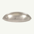 Puxador Metal Concha Níquel Escovado Fosco 84mm - C3246