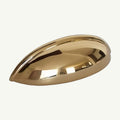 Puxador Metal Concha Dourado Brilho 84mm - C3247