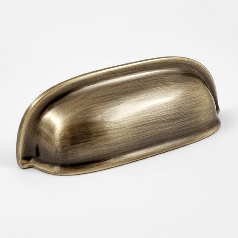 Puxador Metal Concha Ouro Velho 88mm - C3256