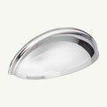 Puxador Metal Concha Cromada - C3258