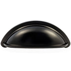 Puxador Metal Concha Preto Fosco - C3259