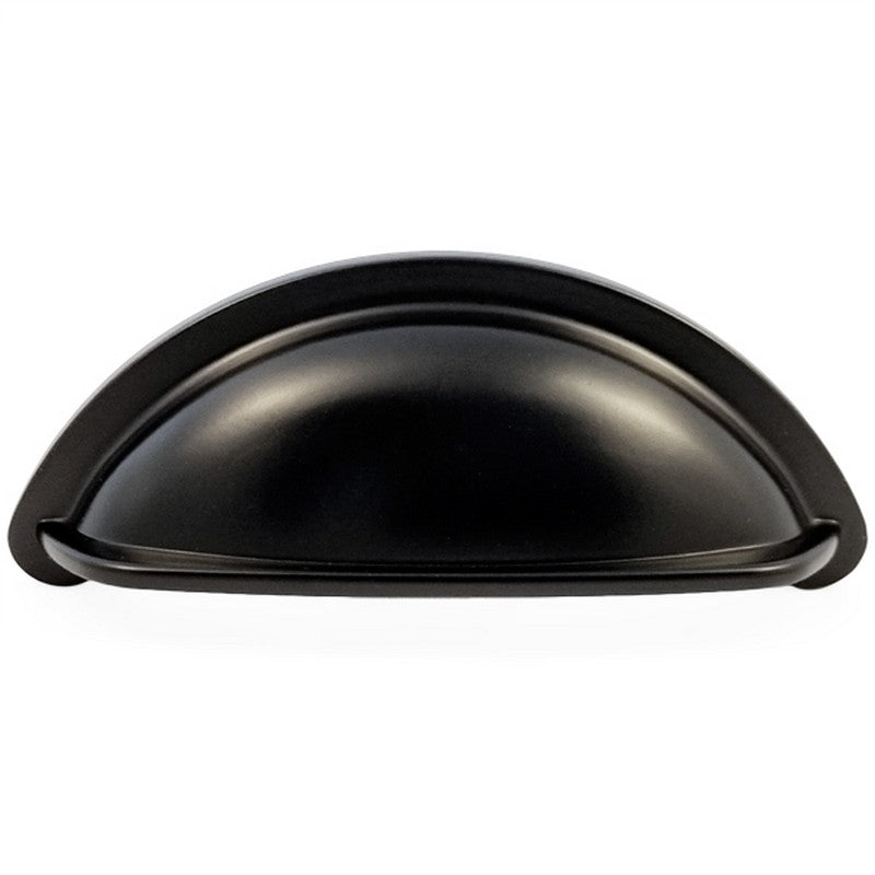 Puxador Metal Concha Preto Fosco - C3259