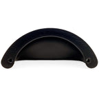 Puxador Metal Concha Preto Fosco - C3259