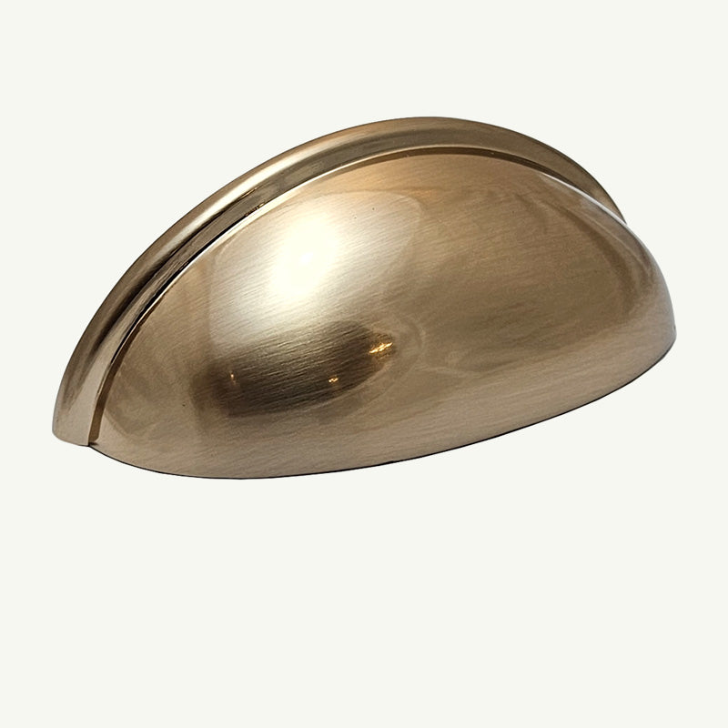 Puxador Metal Concha Dourado Gold Champagne - C3262