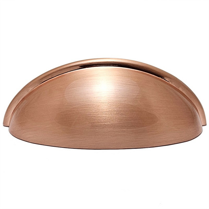 Puxador Metal Concha Cobre Escovado - C3263