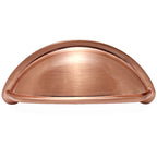 Puxador Metal Concha Cobre Escovado - C3265