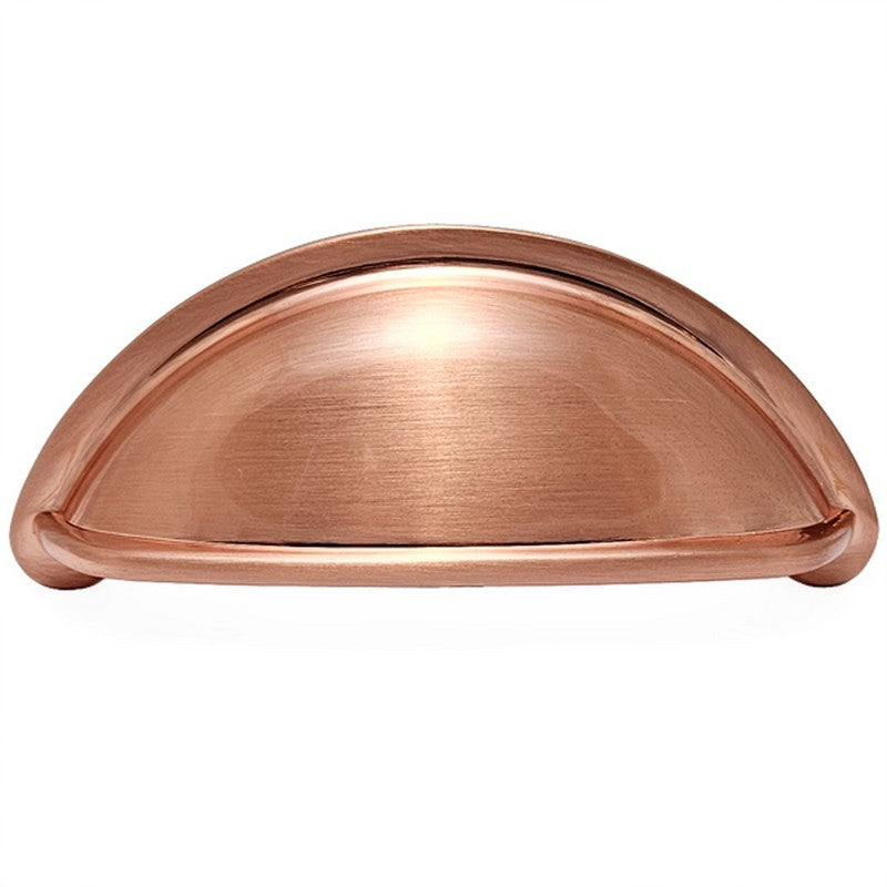 Puxador Metal Concha Cobre Escovado - C3265