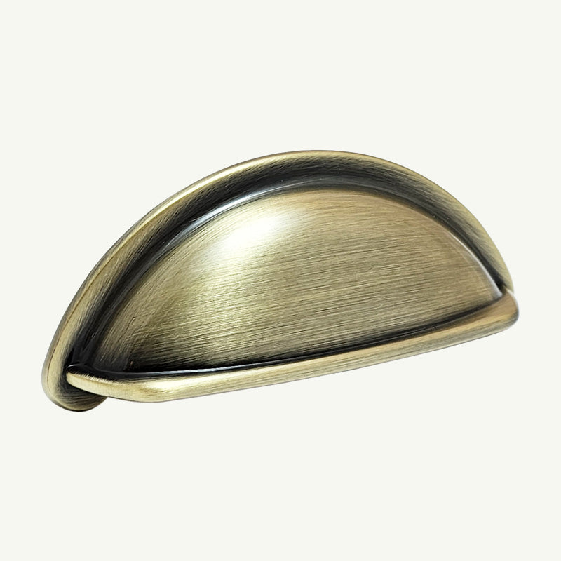 Puxador Metal Concha Bronze Antigo - C3267